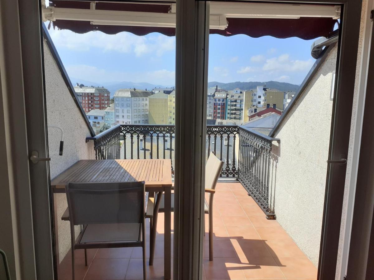 Atico Con Terraza Y Piscina Comunitaria Apartment Ribadeo Ngoại thất bức ảnh