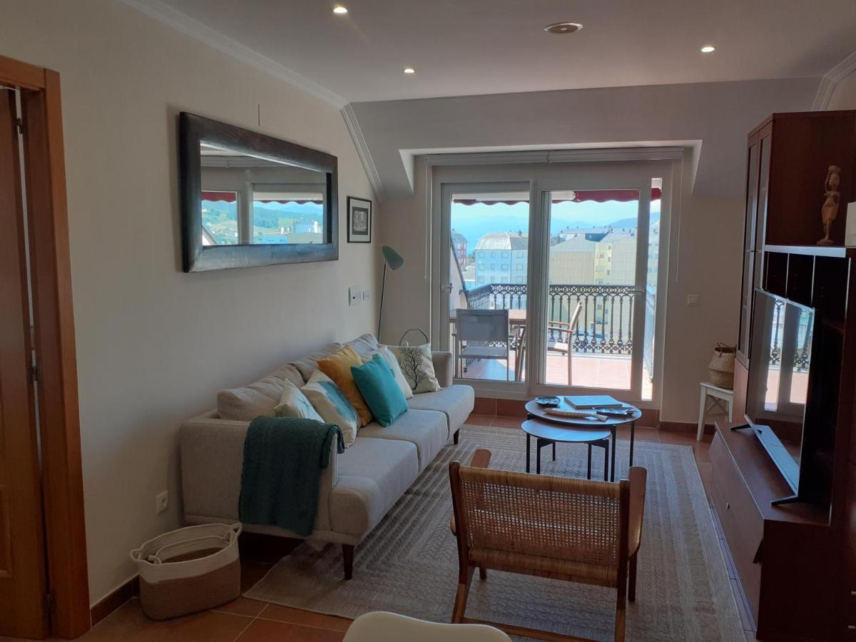 Atico Con Terraza Y Piscina Comunitaria Apartment Ribadeo Ngoại thất bức ảnh